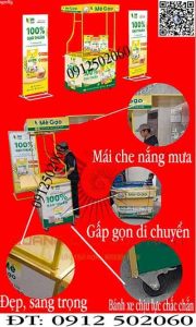 Quầy bán hàng gấp gọn