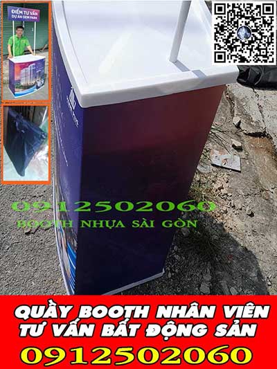 booth nhựa đẹp