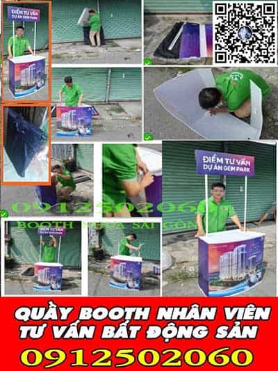 quầy bán hàng bằng nhựa