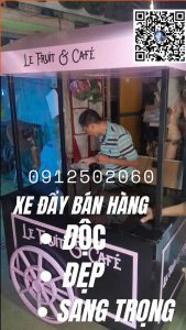 xe cafe màu hồng đẹp